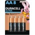 Duracell Ultra Alkaline AA Batteries, pack of 8