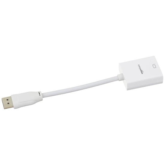 DisplayPort (not USB) as input to HDMI Adapter as output Cable (Uni-directional cable: This cable does not support HDMI input to DisplayPort output) DisplayPort (not USB) as input to HDMI Adapter as output Cable (Uni-directional cable: This cable does not support HDMI input to DisplayPort output)