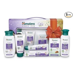 Himalaya Happy Baby Gift Pack ( 5 IN 1) - (Soap, Shampoo, Lotion, Diaper Rash Cream, Baby Cream)