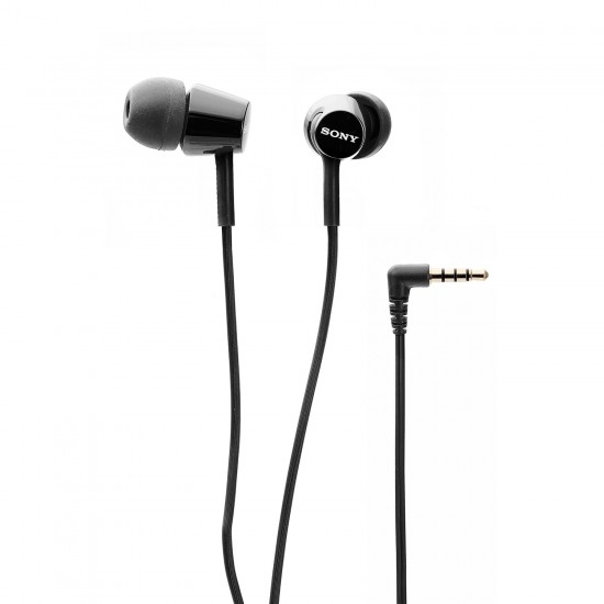 Sony MDR-EX150AP Wired In Ear Headphone with Mic (Black) Sony MDR-EX150AP Wired In Ear Headphone with Mic (Black)