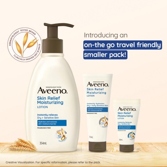 Aveeno Skin Relief Moisturizing Lotion, 354 ml (Bottle might vary)