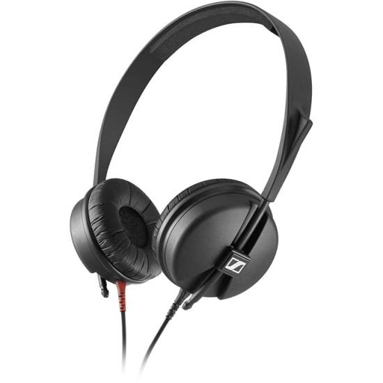 SENNHEISER HD 25 Light Closed-Back On-Ear Monitoring Headphones | Lightweight Split Headband | Dynamic Drivers | Dual-Sided Detachable Cable | Ideal for Studio Monitoring, Live Recording & Broadcast