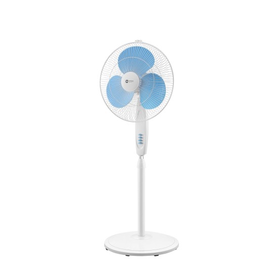 Orient Electric Stand-82 400 MM Oscillating Pedestal Fans | Stand Fan with Tilt Mechanism | High Air Delivery | Aesthetic Design with Telescopic Arrangement (Sky Blue) Orient Electric Stand-82 400 MM Oscillating Pedestal Fans | Stand Fan with Tilt Mechanism | High Air Delivery | Aesthetic Design with Telescopic Arrangement (Sky Blue)