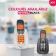 Beetel X70 Expandable Cordless Landline Phone, 2.4GHz Frequency, 2 Way Speaker Phone, Ringer Volume, LED Notification for Ringer and Charging (X70)(White)