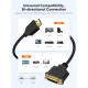 CableCreation HDMI to DVI Short Cable 0.5ft, Bi-Directional DVI-I (24+5) Female to HDMI Male Adapter 1080P DVI to HDMI Converter Compatible with Xbox, PC, TV, TV Box, PS5, Switch CableCreation HDMI to DVI Short Cable 0.5ft, Bi-Directional DVI-I (24+5) Female to HDMI Male Adapter 1080P DVI to HDMI Converter Compatible with Xbox, PC, TV, TV Box, PS5, Switch