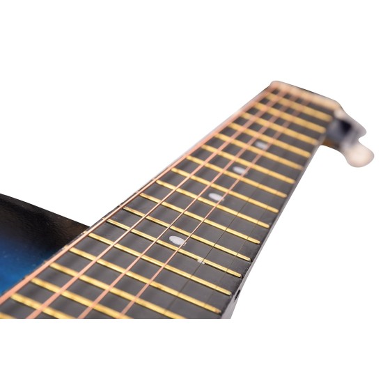 JUÂREZ JRZ38C/VTS ACOUSTIC 38" GUITAR WITH ACC (BLUE SUNBURST) JUÂREZ JRZ38C/VTS ACOUSTIC 38" GUITAR WITH ACC (BLUE SUNBURST)