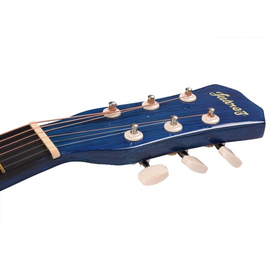 JUÂREZ JRZ38C/VTS ACOUSTIC 38" GUITAR WITH ACC (BLUE SUNBURST) JUÂREZ JRZ38C/VTS ACOUSTIC 38" GUITAR WITH ACC (BLUE SUNBURST)