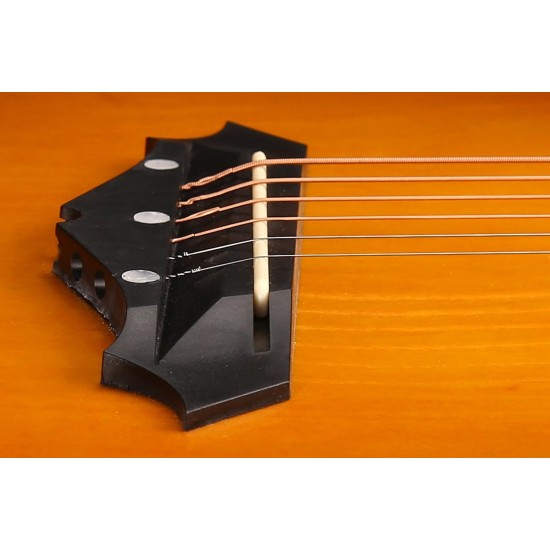 Juârez Acoustic Guitar, 38 Inch Cutaway, 038C with Bag, Strings, Pick and Strap, Black (Acoustic Guitar Kit, SUNBURST) Juârez Acoustic Guitar, 38 Inch Cutaway, 038C with Bag, Strings, Pick and Strap, Black (Acoustic Guitar Kit, SUNBURST)