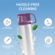 Milton Glassy 1000 Thermosteel 24 Hours Hot and Cold Water Bottle with Drinking Cup Lid, 1 Litre, Purple Milton Glassy 1000 Thermosteel 24 Hours Hot and Cold Water Bottle with Drinking Cup Lid, 1 Litre, Purple