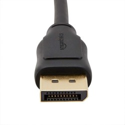 Cable 6 Feet Displayport To Displayport Cable (Not Hdmi Cable) (Gold)