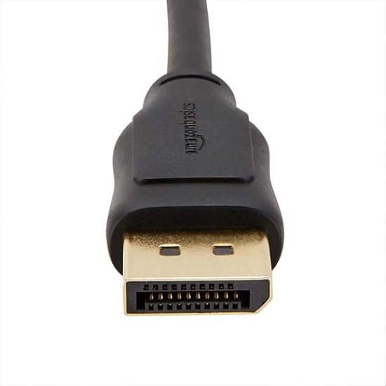 Cable 6 Feet Displayport To Displayport Cable (Not Hdmi Cable) (Gold)