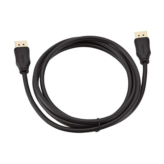 Cable 6 Feet Displayport To Displayport Cable (Not Hdmi Cable) (Gold)