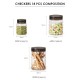 CELLO Checkers Pet Plastic Airtight Canister Set | Food grade and BPA free canisters | Air tight seal & Stackable Transparent | 300ml x 6, 650ml x 6, 1200 x 6, Set of 18 CELLO Checkers Pet Plastic Airtight Canister Set | Food grade and BPA free canisters | Air tight seal & Stackable Transparent | 300ml x 6, 650ml x 6, 1200 x 6, Set of 18
