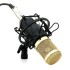 Powerpak Bm 800 Black Professional Condenser Microphone Mic Sound Studio Recording Dynamic (Requires Phantom Power) - Xlr