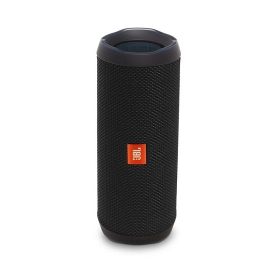 JBL Flip 4, Wireless Portable Bluetooth Speaker with Mic, Signature Sound with Bass Radiator, Vibrant Colors with Rugged Fabric Design, Connect+, IPX7 Waterproof & AUX (Black) JBL Flip 4, Wireless Portable Bluetooth Speaker with Mic, Signature Sound with Bass Radiator, Vibrant Colors with Rugged Fabric Design, Connect+, IPX7 Waterproof & AUX (Black)