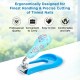 Mee Mee Protective Baby Nail Clipper Cutter with Skin Guard (Blue)(Pack of 1)