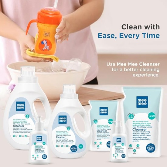 Mee Mee Baby Trainer Sippy Cup | Soft Spout, Leakproof Sipper for Toddlers | Dual Handle for Easy Grip | Non -Toxic, Lightweight & BPA Free, Orange (210 Ml)