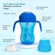 Mee Mee 2 in 1 Spout and Straw Sipper Cup for Meal | BPA-Free, Anti Spill and Unbreakable | Easy to Hold Detachable Handle | Anti Leak Lock Bottle with Cap for Kids | 210ml (Blue) Mee Mee 2 in 1 Spout and Straw Sipper Cup for Meal | BPA-Free, Anti Spill and Unbreakable | Easy to Hold Detachable Handle | Anti Leak Lock Bottle with Cap for Kids | 210ml (Blue)