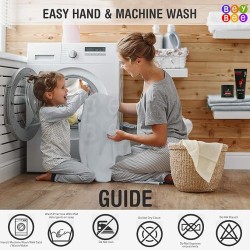 Beybee Quick Dry Baby Bed Protector Waterproof Sheet - Medium (Beige) Beybee Quick Dry Baby Bed Protector Waterproof Sheet - Medium (Beige)