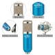 Powerpak Bm 800 Blue Professional Condenser Microphone With Metal Shock Mount (Requires Phantom Power Or Sound Card) - Usb