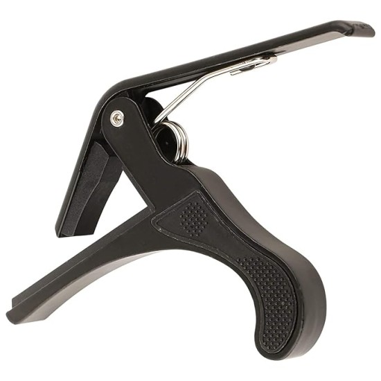 Juârez JRZ250 One Handed Trigger Guitar Metal Capo Quick Change for Ukulele, Electric and Acoustic Guitars, Grey Juârez JRZ250 One Handed Trigger Guitar Metal Capo Quick Change for Ukulele, Electric and Acoustic Guitars, Grey