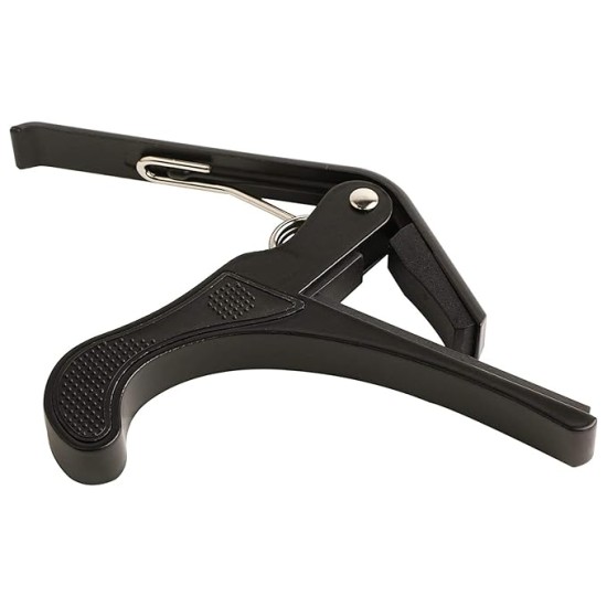 Juârez JRZ250 One Handed Trigger Guitar Metal Capo Quick Change for Ukulele, Electric and Acoustic Guitars, Grey Juârez JRZ250 One Handed Trigger Guitar Metal Capo Quick Change for Ukulele, Electric and Acoustic Guitars, Grey