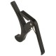 Juârez JRZ250 One Handed Trigger Guitar Metal Capo Quick Change for Ukulele, Electric and Acoustic Guitars, Black