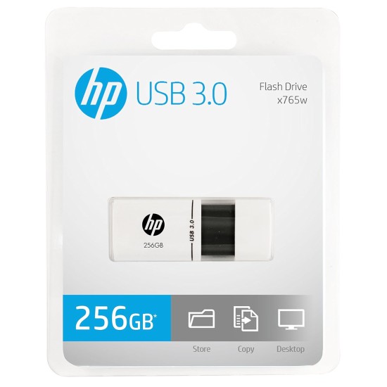 HP X765W 256GB USB 3.0 Flash Drive (White) HP X765W 256GB USB 3.0 Flash Drive (White)