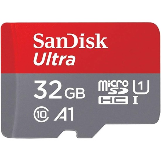SanDisk 32GB Ultra Micro SD SDHC UHS-I Class 10 Memory Card - SDSQUAR-032G-GN6MN SanDisk 32GB Ultra Micro SD SDHC UHS-I Class 10 Memory Card - SDSQUAR-032G-GN6MN