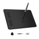 Huion Inspiroy H640P Graphics Drawing Tablet with Battery-Free Stylus and 8192 Pressure Sensitivity (Android 6.0 & Above Supported with 6.3.*3.9 Active Area) Black