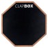 Clapbox Drum Practice Pad - 12 inches, Black (Practice pad only)