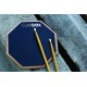 Clapbox Drum Practice Pad - 12 inches, Black (Practice pad only)