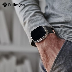 Fullmosa Leather Band Compatible with Apple Watch 49mm 45mm 44mm 42mm 38mm 40mm 41mm Women Men Band Strap for iWatch SE2/SE/Ultra 49mm/8/7/6/5/4/3/2/1,42mm 44mm 45mm 49mm Black Fullmosa Leather Band Compatible with Apple Watch 49mm 45mm 44mm 42mm 38mm 40mm 41mm Women Men Band Strap for iWatch SE2/SE/Ultra 49mm/8/7/6/5/4/3/2/1,42mm 44mm 45mm 49mm Black