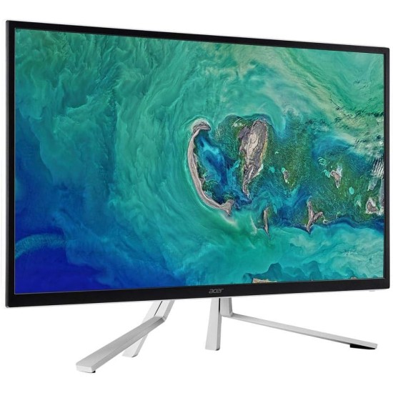 Acer 31.5 inch (80.01 cm) 4K UHD LED Backlit Computer Monitor - 3840x2160, 300 Nits, 16:9, 4MS, 10M:1, 2 X HDMI, DP Port, 2W, 2 Speakers - UM.JE2AA.003
