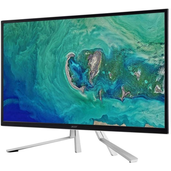Acer 31.5 inch (80.01 cm) 4K UHD LED Backlit Computer Monitor - 3840x2160, 300 Nits, 16:9, 4MS, 10M:1, 2 X HDMI, DP Port, 2W, 2 Speakers - UM.JE2AA.003