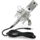 Powerpak Bm-800 White Professional Condenser USB Microphone with Metal Shock Mount (Requires Phantom Power Or Sound Card)