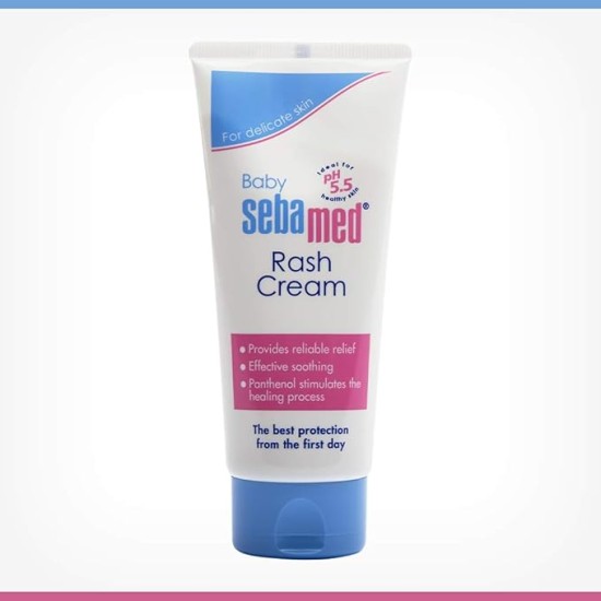 Sebamed Baby Rash Cream|pH 5.5|Ideal for Diaper Rashes| Faster rash healing |100 ml