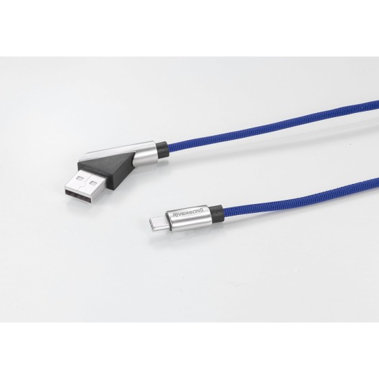Riversong CL06 Zinc Alloy Finish Lighting Cable (Blu) Riversong CL06 Zinc Alloy Finish Lighting Cable (Blu)