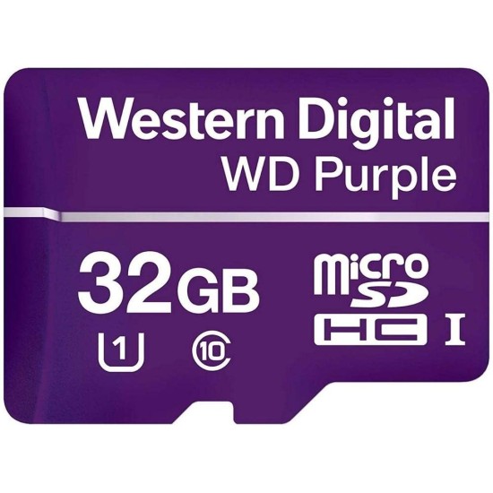 WD 32GB Surveillance MicroSD Memory Card (WDD032G1P0A) WD 32GB Surveillance MicroSD Memory Card (WDD032G1P0A)
