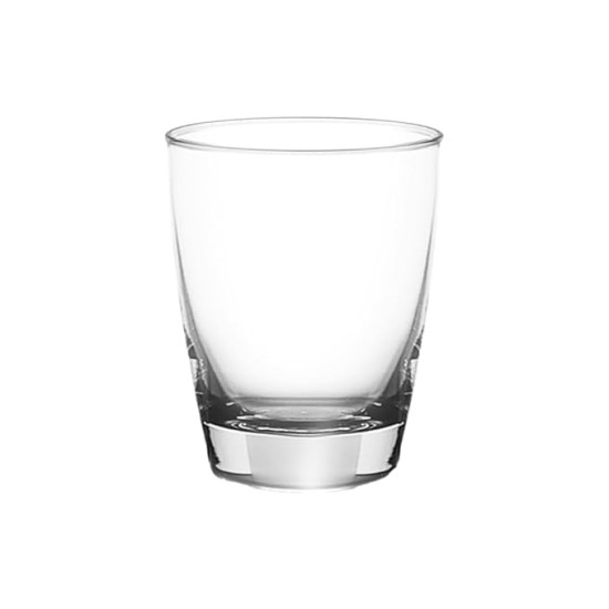 Ocean Tiara Whiskey Glass Set of 6 Pcs, 270 ml, Transparent | Stylish & Durable Glassware Tumbler Ideal for Serving Whiskey, Scotch, Bourbon & Other Beverages in Home, Parties & Bar Use.