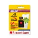 Strontium Nitro A1 64GB Micro SDXC Memory Card 100MB/s A1 UHS-I U3 Class 10 with High Speed Adapter for Smartphones Tablets Drones Action Cams (SRN64GTFU3A1A) Strontium Nitro A1 64GB Micro SDXC Memory Card 100MB/s A1 UHS-I U3 Class 10 with High Speed Adapter for Smartphones Tablets Drones Action Cams (SRN64GTFU3A1A)