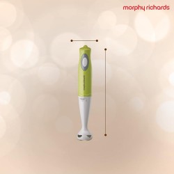 Morphy Richards Plastic Pronto Super 300W Hand Blender for Kitchen with Multifunctional Blade & Detachable Shaft, Green, 301 Watt