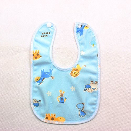 BabyGo Waterproof Spill Resistant Bibs, Baby Apron With Bib, Baby Bibs For 6 to 12 Months, Fastdry Bibs, Soft Cotton Bib (Set of 6) BabyGo Waterproof Spill Resistant Bibs, Baby Apron With Bib, Baby Bibs For 6 to 12 Months, Fastdry Bibs, Soft Cotton Bib (Set of 6)