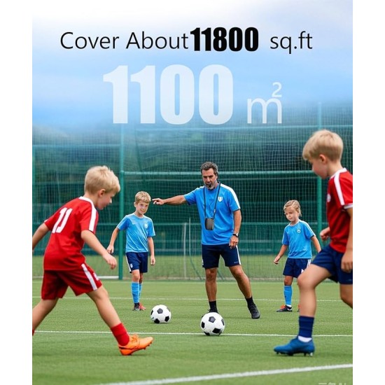 SHIDU Portable Rechargeable Voice Amplifier with Wired Neckband Microphone, Supports AUX, USB & Micro-SD Card Input for Teachers, Tour Guides, Coaches, Classroom, Singing, Yoga, Fitness Instructors