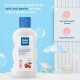 Mee Mee Baby Body Wash | Pk of 1(400ml Each) With Cherry & Fruit Extracts | Tear-Free Formula | Moisturizes and Soothes Skin | Natural Head to Toe Baby Mild Bubble Bath Dermatologically Tested