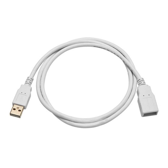 PremiumAV USB 3.0 Extension Moulded Type A Female to Male Cable 3mtr (White, 5 MTR) (MST-789) PremiumAV USB 3.0 Extension Moulded Type A Female to Male Cable 3mtr (White, 5 MTR) (MST-789)