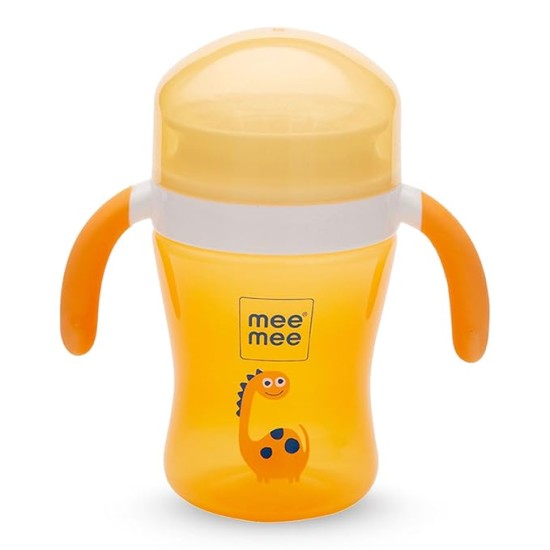 Mee Mee Baby Trainer Sippy Cup | Soft Spout, Leakproof Sipper for Toddlers | Dual Handle for Easy Grip | Non -Toxic, Lightweight & BPA Free, Orange (240 Ml) Mee Mee Baby Trainer Sippy Cup | Soft Spout, Leakproof Sipper for Toddlers | Dual Handle for Easy Grip | Non -Toxic, Lightweight & BPA Free, Orange (240 Ml)