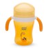 Mee Mee Baby Trainer Sippy Cup | Soft Spout, Leakproof Sipper for Toddlers | Dual Handle for Easy Grip | Non -Toxic, Lightweight & BPA Free, Orange (240 Ml)