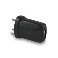 Tizum E250 240V USB Wall Charger for All iPhone, Android, Smart Phones & Tabs - Black