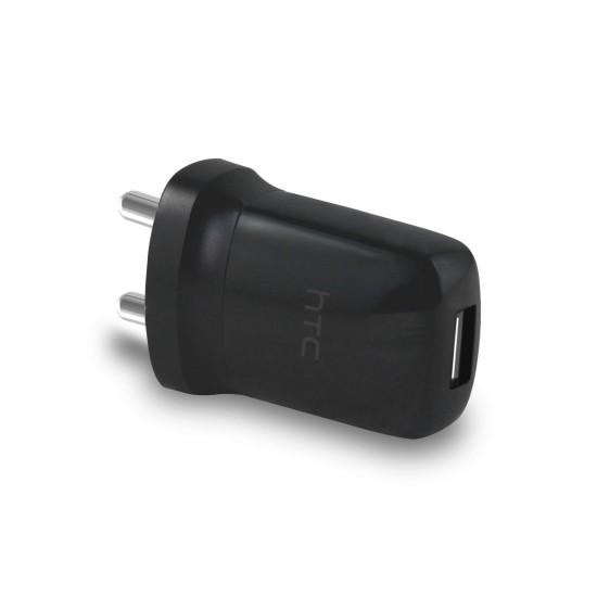 Tizum E250 240V USB Wall Charger for All iPhone, Android, Smart Phones & Tabs - Black